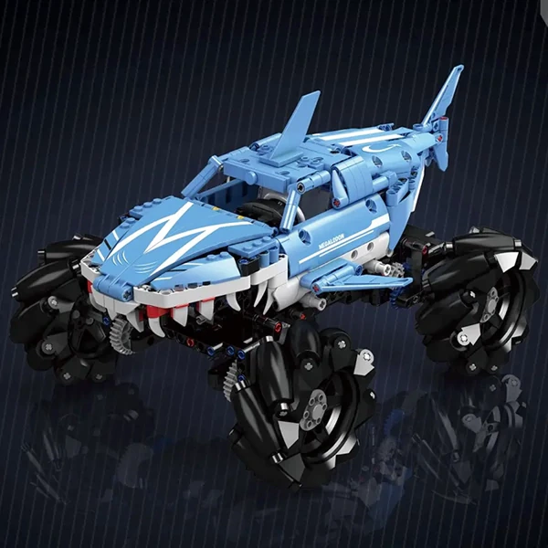 [With Motor] MouldKing 18032 Monster Truck Megalodon Technic