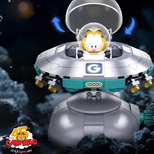 Sluban M38-B1223 Garfield Space Travel Movie