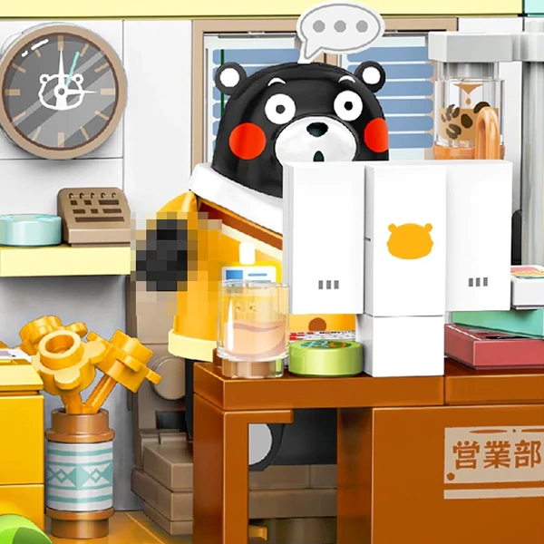 [Pre-sale] Panlos 880039 Kumamon Daily Work Routine Creator Expert