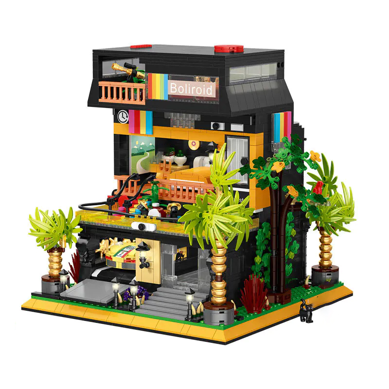 {Mini Micro Bricks} ZheGao DZ6019 Creator Expert Movie Star Villa Building Blocks 2044±pcs Bricks from China.