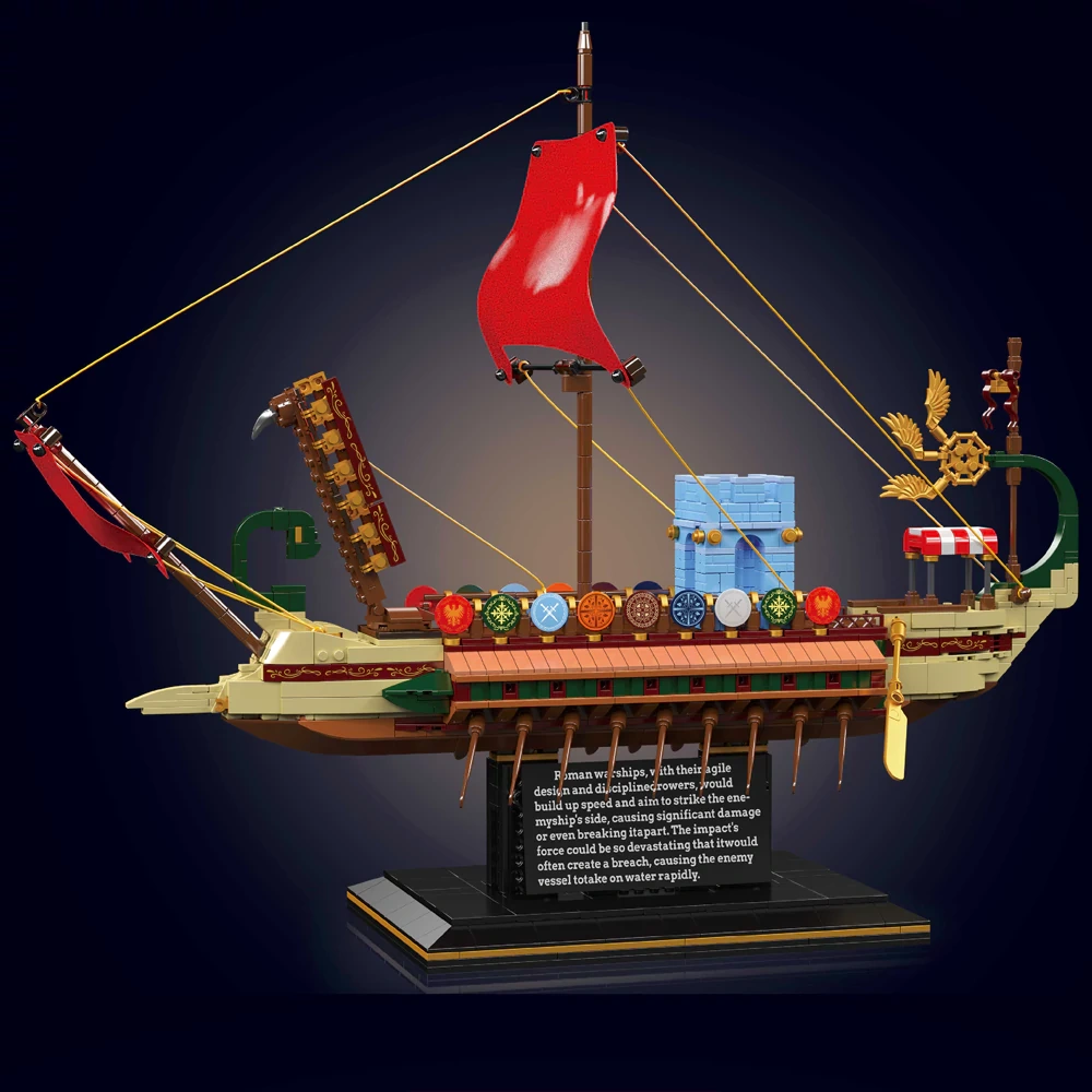 MouldKing 10156 Roman Warship Technic