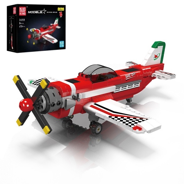 MouldKing 24058 Racing Airplane Technic