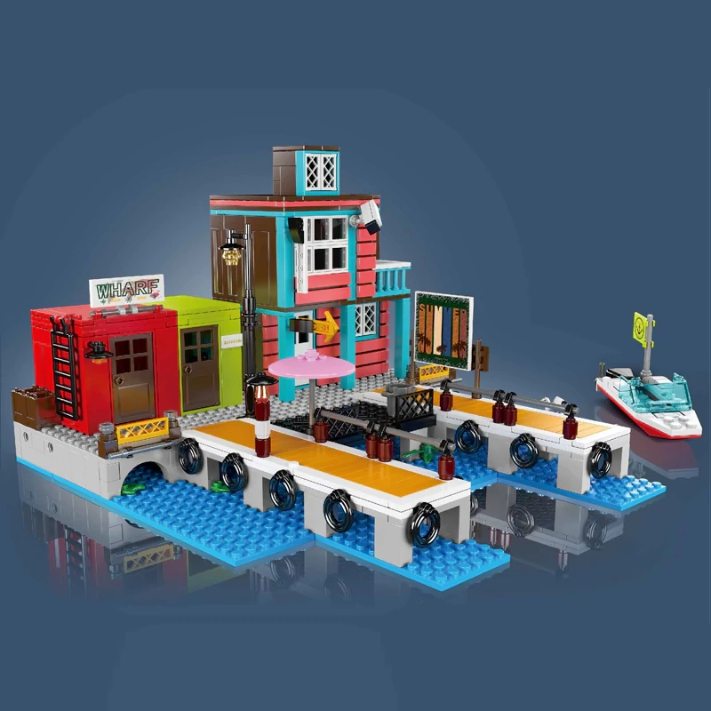 MouldKing 10148 Dockside Inn Modular Buildings