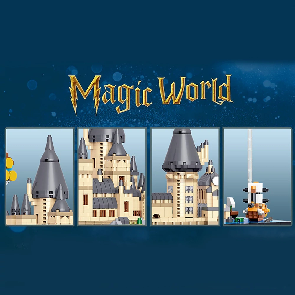 [Mini Micro Bricks] ZHEGAO LZ8339 Magic World Modular Buildings