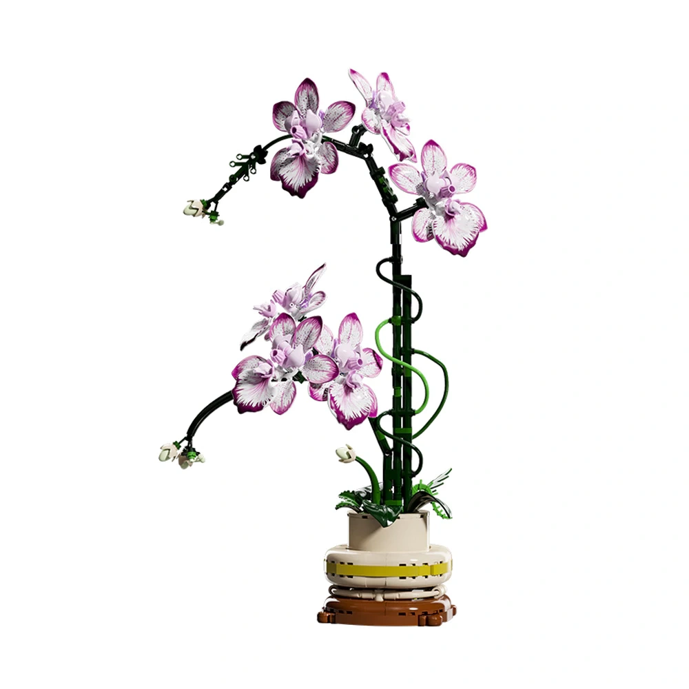 MJI 13114 Cymbidium – Butterfly Orchid LEGO Flower Set
