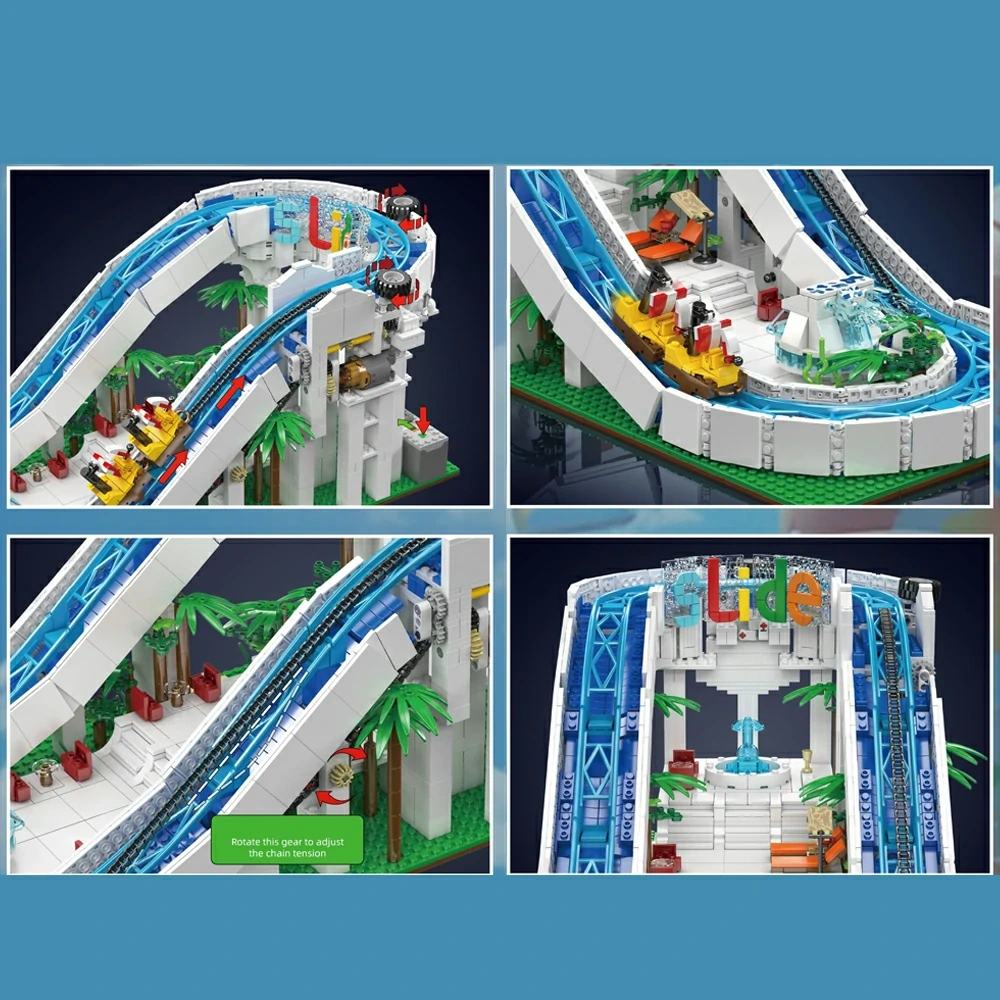 MouldKing 11021 Water Slide Creator Expert