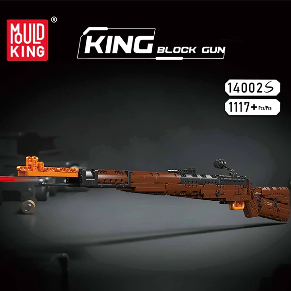 MouldKing 14002S Mauser 98K Sniper Rifle Military