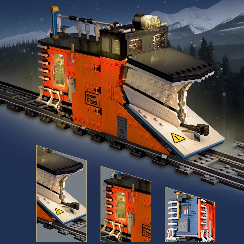 JIESTAR 59095 SNOW SHOVEL TRAIN Technic