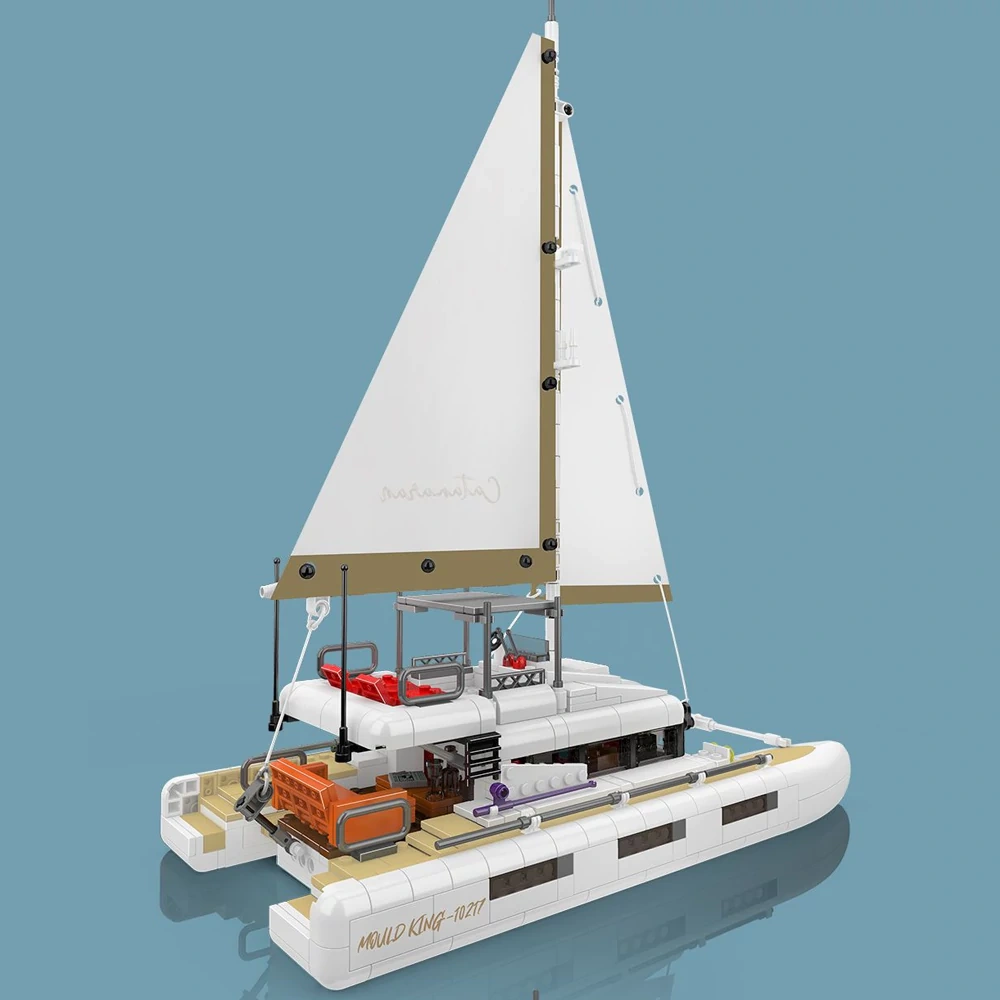 MouldKing 10217 Catamaran Technic