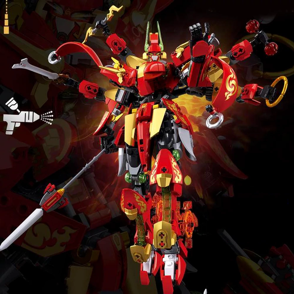 Sluban Creation of the Gods Mech Creator Expert