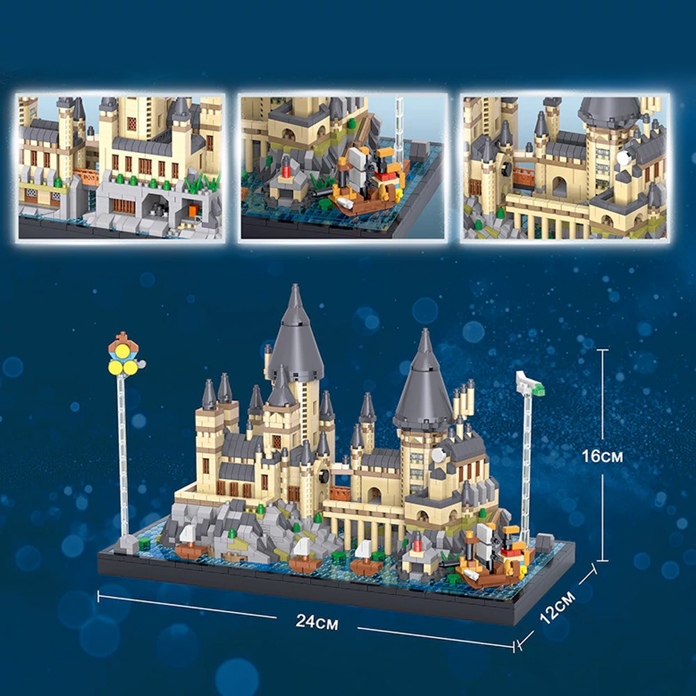 [Mini Micro Bricks] ZHEGAO LZ8339 Magic World Modular Buildings