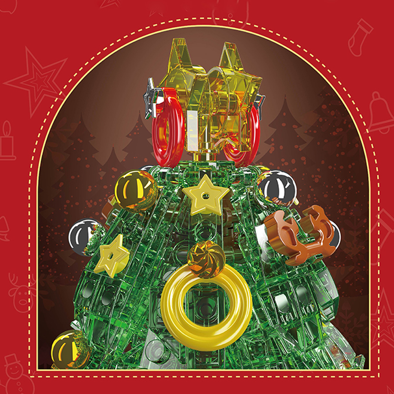 Mould King 10089/10090 Magical Christmas Music Box Seasonal Creator