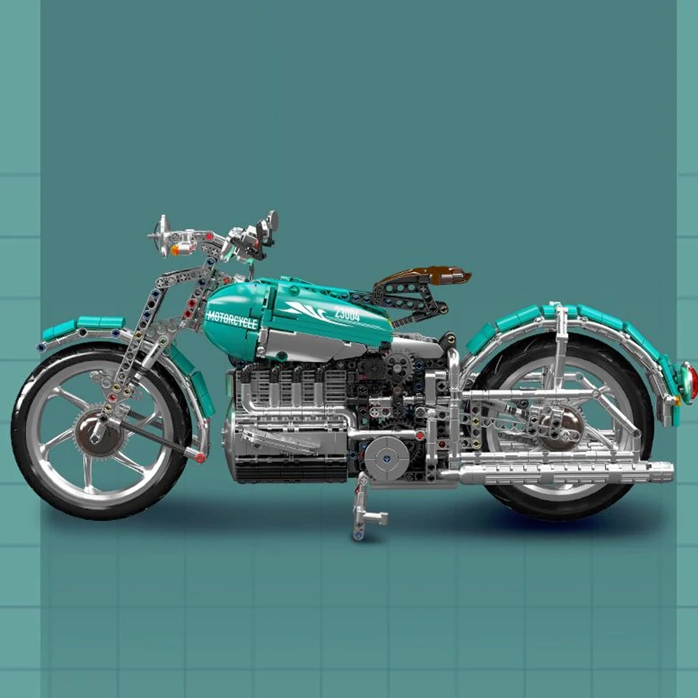 MouldKing 23004 American Cruiser Motorcycle Technic