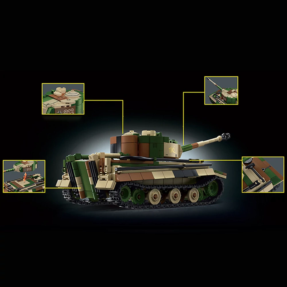 Leyi 66083 TIGER TANK Military