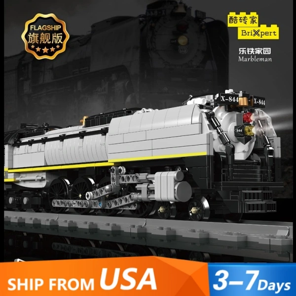 MouldKing 12031 Union Pacific 844 Steam Locomotive Technic US Warehouse Express