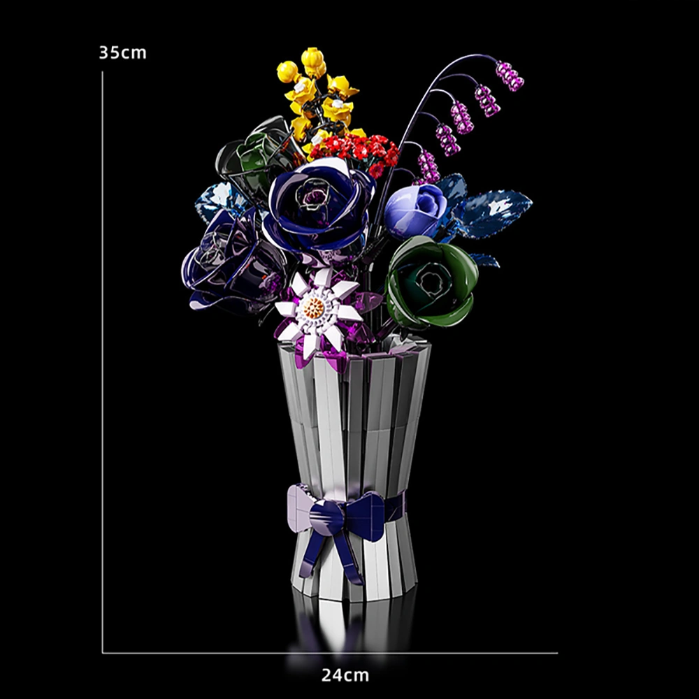 MJI 13039 FLOWER BUILDING BLOCK Creator Expert