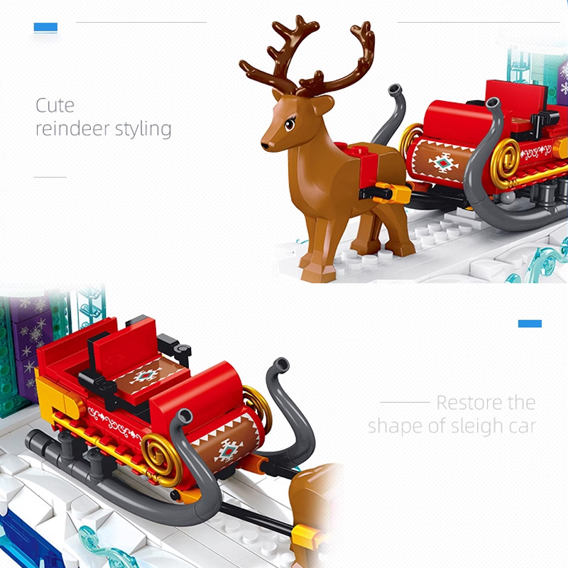 Mould King JJ9012 MKingLand：Dream Crystal Parade Float Creator Expert Building Blocks 901±pcs Bricks Toys Model From China