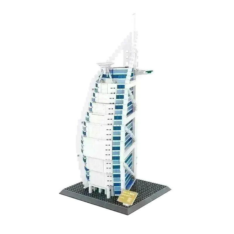 Wange 5220 Creator Expert Architecture Burjal Arab Hotel-Dubai The United Arab Emirates Modular Building Blocks 1307pcs Bricks Toys From China