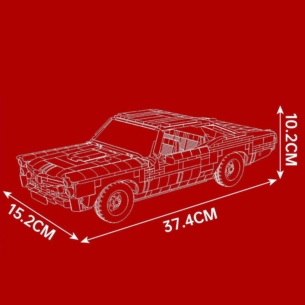 MouldKing 10199 The Goat GTO Technic
