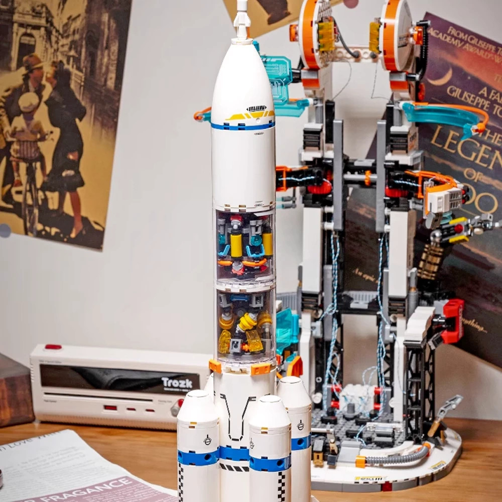 Feimibox S43011 Interstellar Exploration Small Rocket Technic