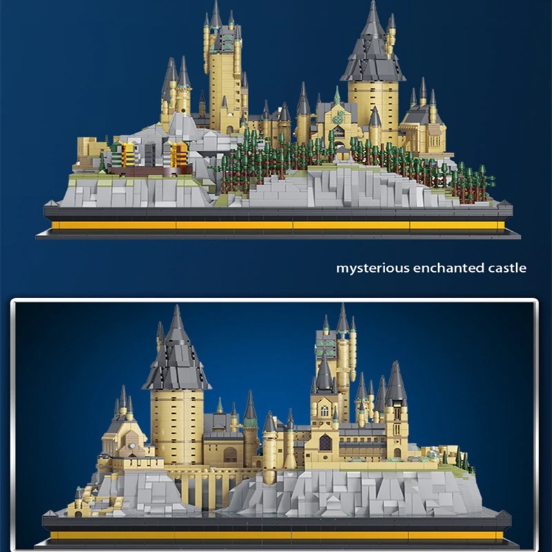 Mork 032102 MOC 7580pcs Movie Harry Potter Hogwarts School of Witchcraft and Wizardry Toy building Blocks from China