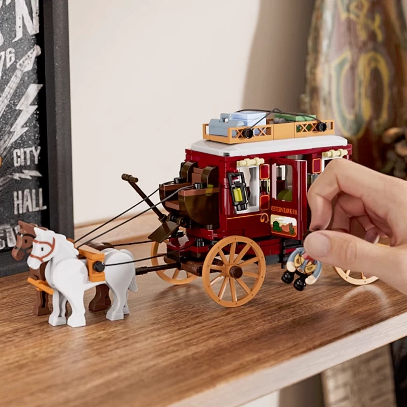 FunWhole F9052 Western Post Carriage Historical
