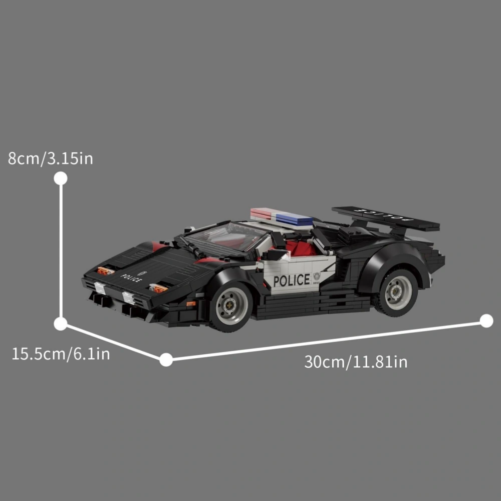 Xbert 66121 POLICE SUPIR RACER Technic