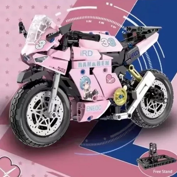 DK Motorcycle Mechanical Series Technic