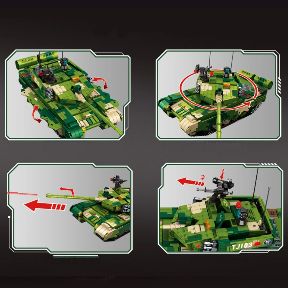 SEMBO 203238 99A Main Battle Tank Military