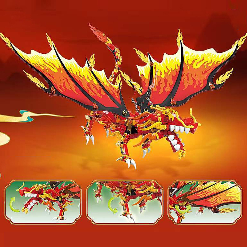 [Deal] Quanguan 100254 Dragon Ninja Monster Dinosaur Movie & Game