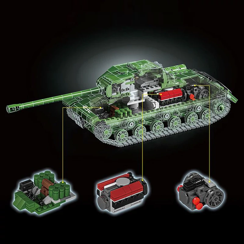 12GO 97006 IS-2 HEAVY TANK Military