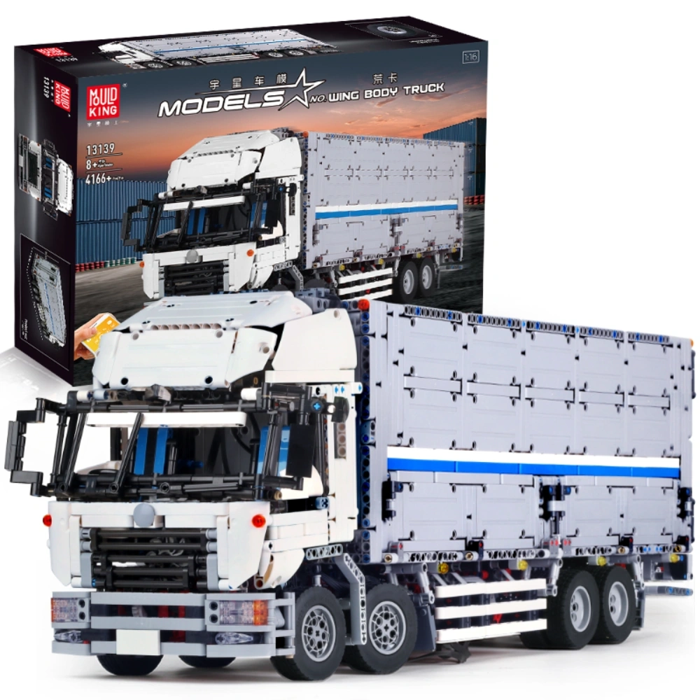[With Motor] MouldKing 13139 Wing Body Truck Technic