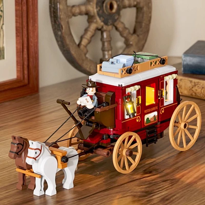FunWhole F9052 Western Post Carriage Historical