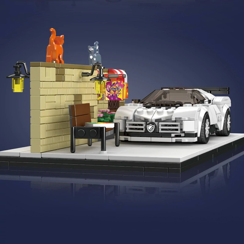 MouldKing 24065 STREET-SIDE CENTODIECI Super Car Technic
