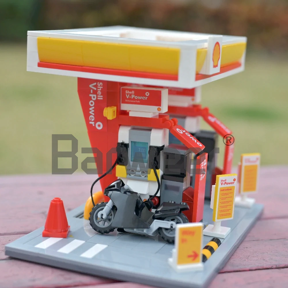 CaDA Shell Gas Station Series Creator Expert