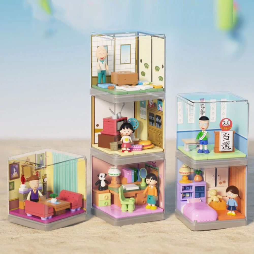 Wekki 516420 Chibi Maruko-Chan Blind Box Small Scene Movie