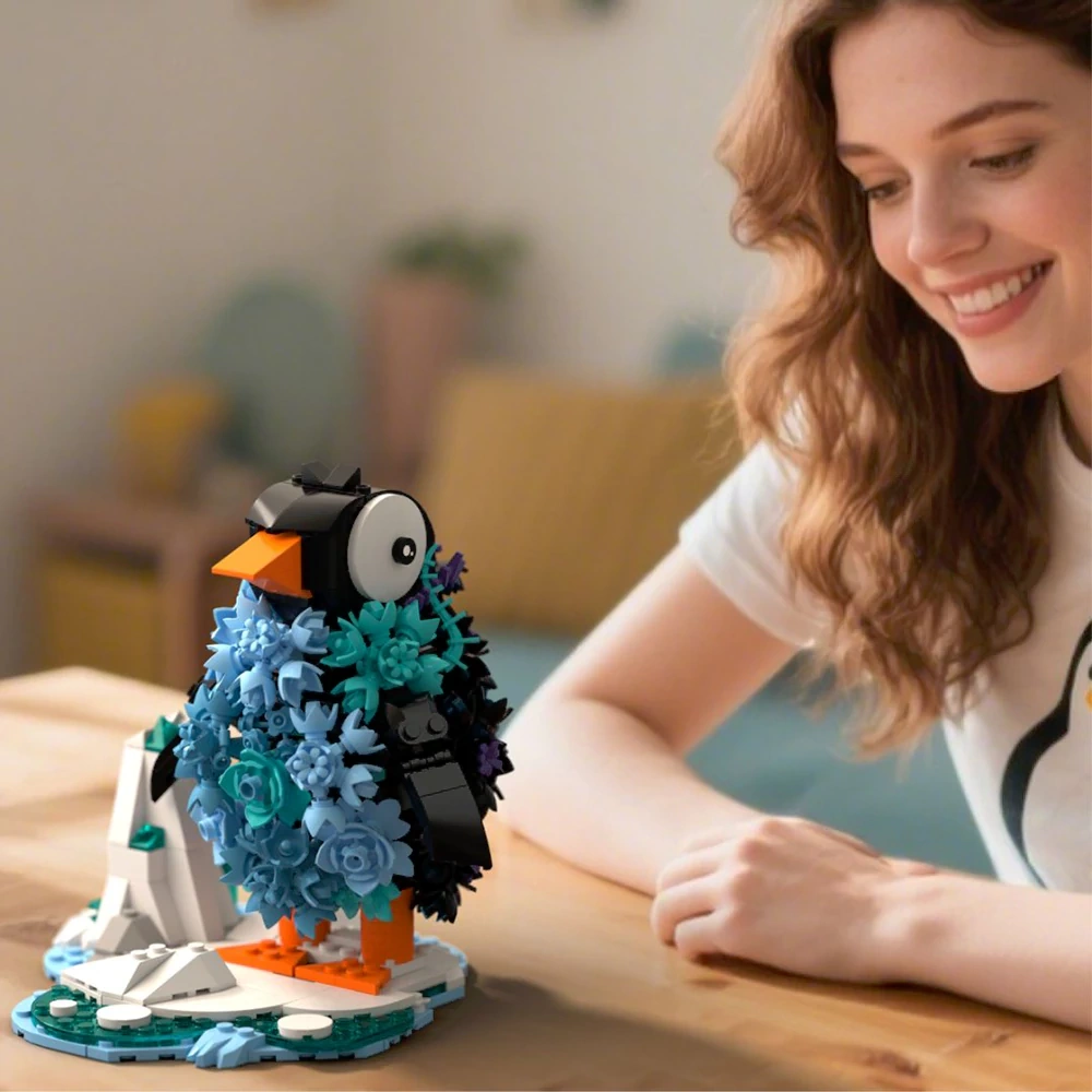 Iambrick 31105 IceBloom Penguin Creator Expert
