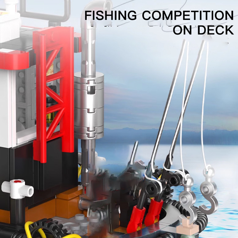 Decool 3909 App Control Vessel Building Blocks 648±pcs Bricks from China.