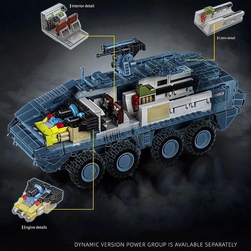 [Pre-sale] 12GO 96006 Armored Vehicles Stryker X Military