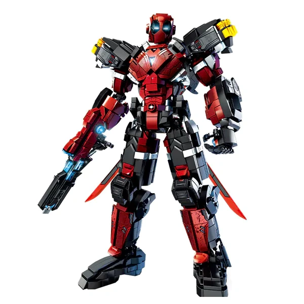 LY 76107 Deadpool Mecha Super Heroes US Warehouse Express