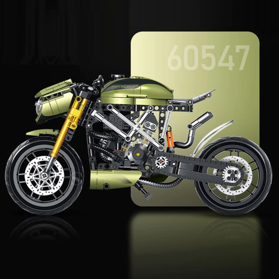 LEGO MOC Wangao 388001 Kawasaki H2 Gundam Ancestor Edition Technic