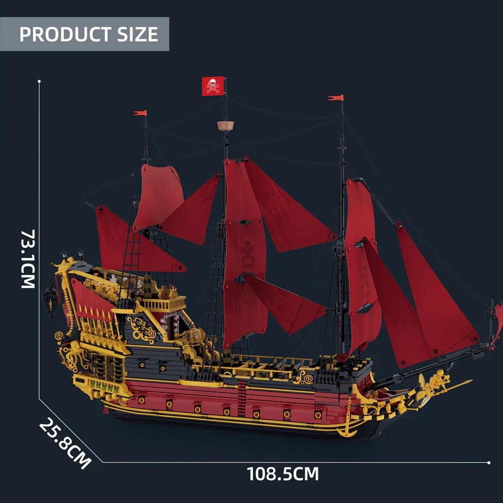 [Pre-sale] Reobrix 66049 REVENGE SAILING SHIP Technic