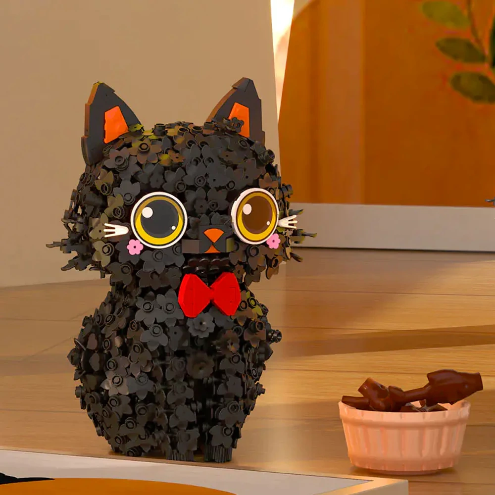 ZHEGAO 662036 Blossom Puss Creator Expert