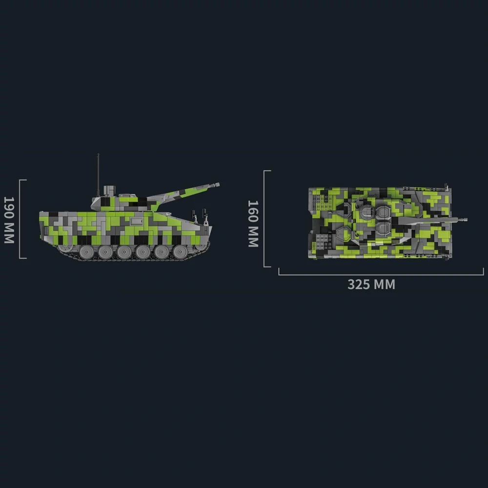 12GO 96011 KF-41 LVNXIFV Tank Military