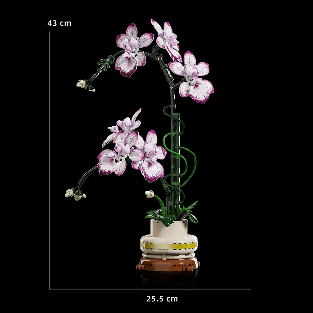 MJI 13114 Cymbidium – Butterfly Orchid LEGO Flower Set
