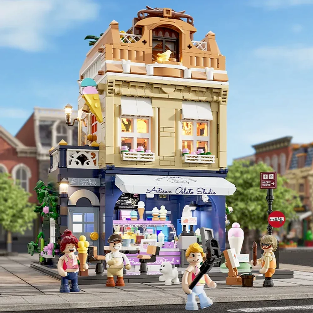 Funwhole F9078 Gelato Store Modular Buildings