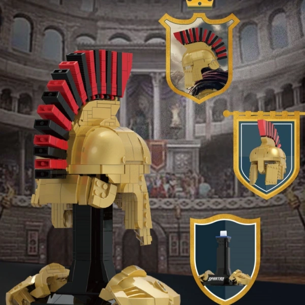 BAKA 33900 Helmet Spartan Creator Expert US Warehouse Express
