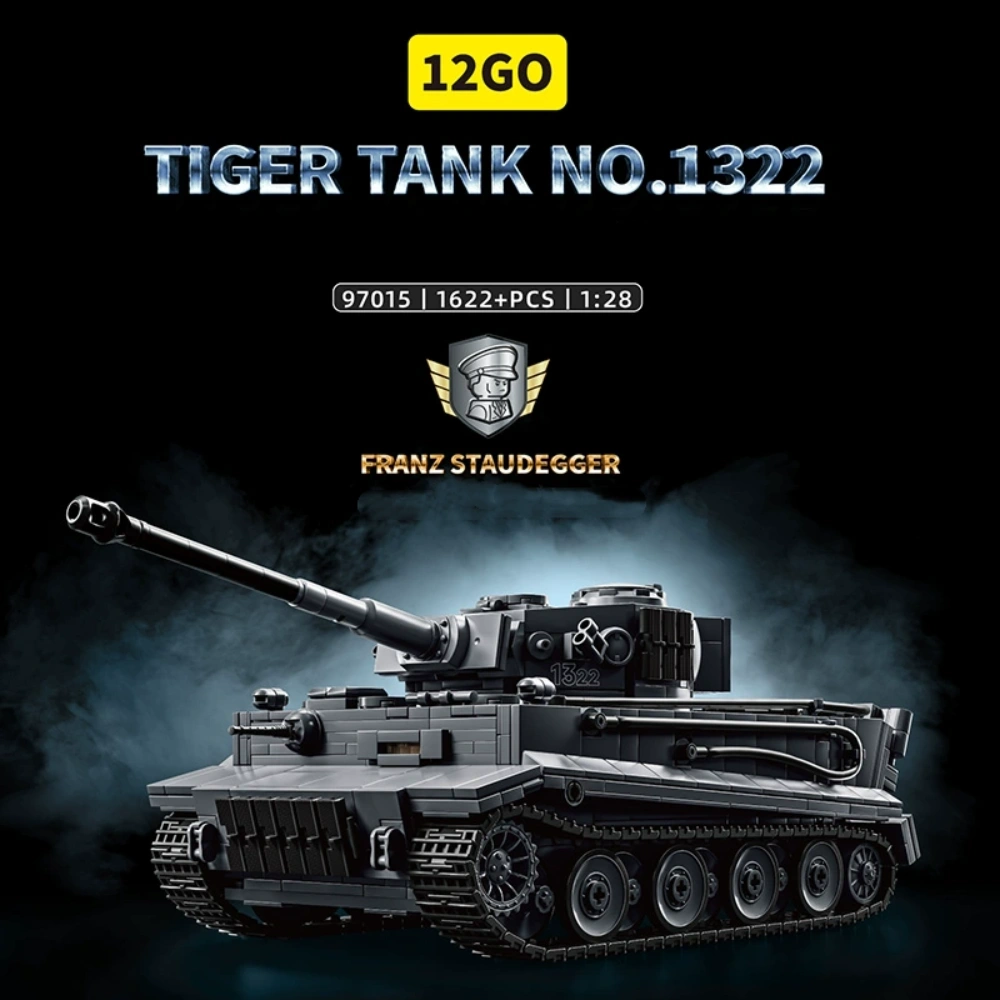 12GO 97015 TIGER TANK NO.1322 Military