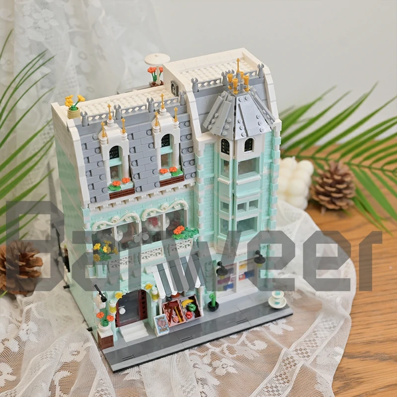[Mini Micro Bricks] JiQing JQ10003 Grocery Store Modular Buildings