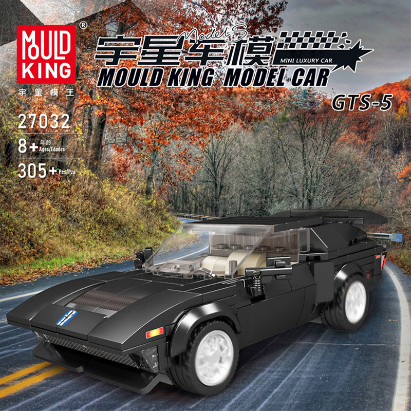 [With Display Box] MouldKing Model Car Super Racers Speed Champions Collection 1